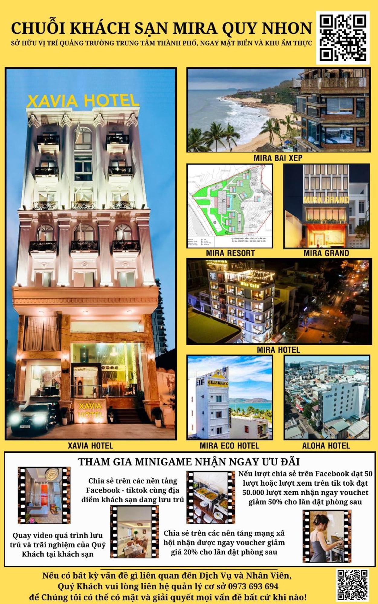 Xavia Hotel Quy Nhon Bagian luar foto